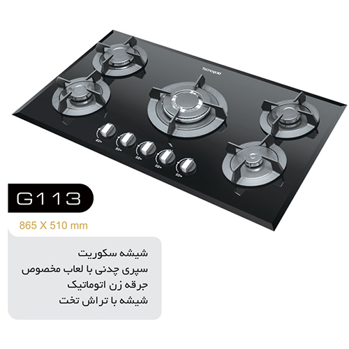 تاکنوگلد اجاق گاز رومیزی مدل G113