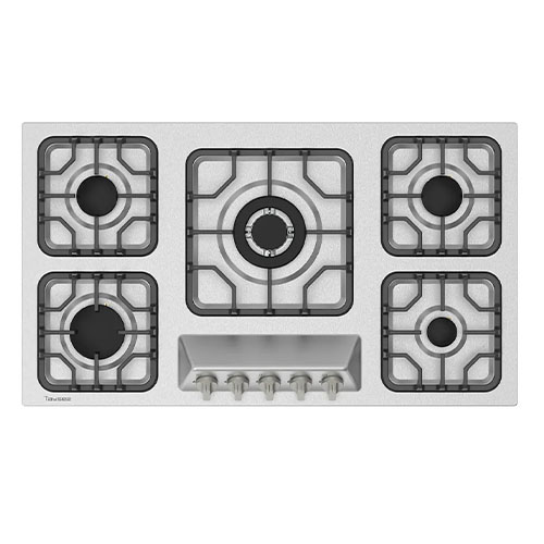 تایسز اجاق گاز صفحه ای 5 شعله استیل مدل HS-1806