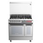تایسز اجاق گاز مبله 5 شعله دوفر استیل مدل CZ-5611